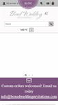 Mobile Screenshot of boxedweddinginvitations.com